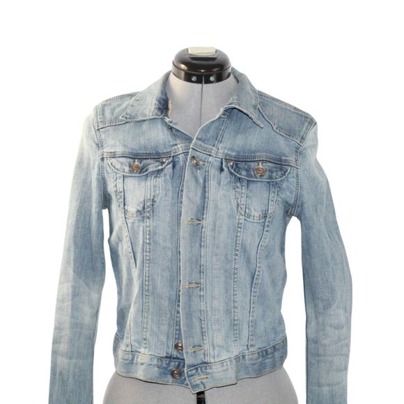 Preloved Vintage H&M Classic Denim Jacket Size Medium - Picture 4 of 14